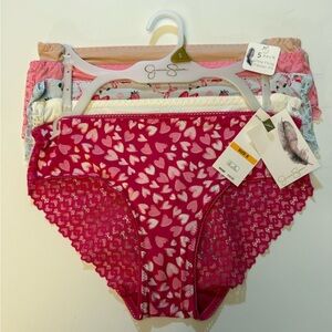 Jessica Simpson Hipster Fit Panties SZ S NEW!
